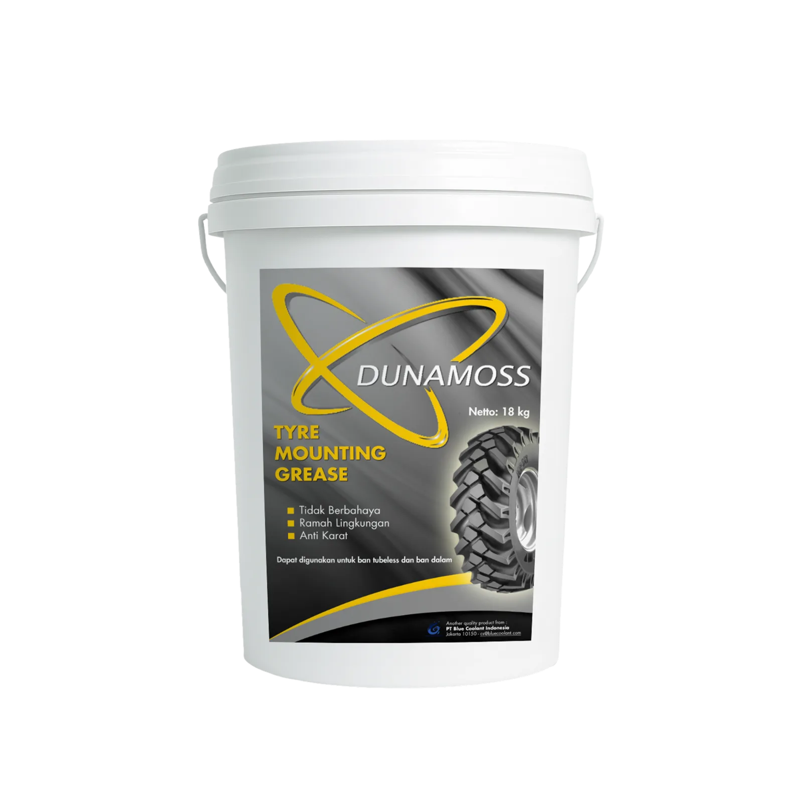 dunamoss tyre mounting (18kg)